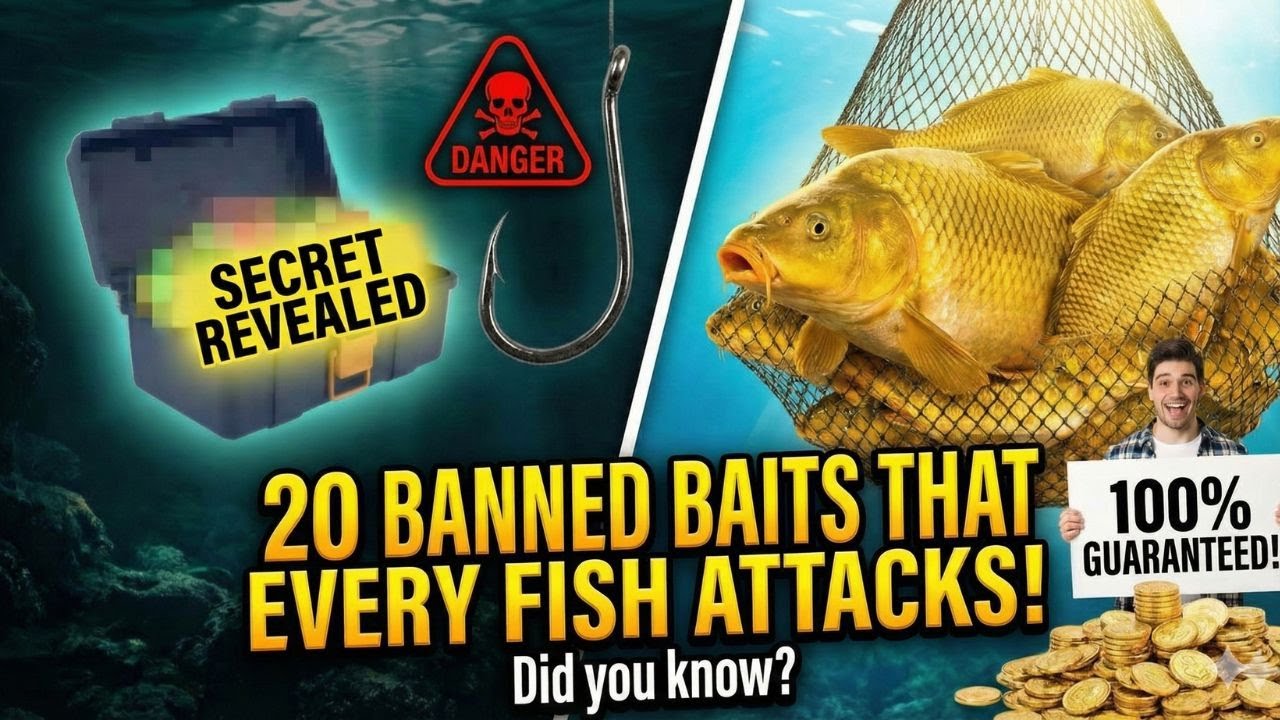 20 Natural and Artificial Baits No Fish Can Resist