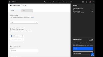 How to get a Free Kubernetes Cluster on IBM Cloud