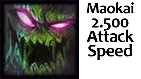 Maokai Max Attack Speed Solo Baron HD