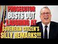 Judge WARNS Sovereign Citizen To STOP Talking And Listen