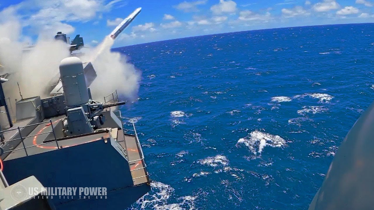 USS Carl Vinson Conducts Live-Fire Exercise #shorts