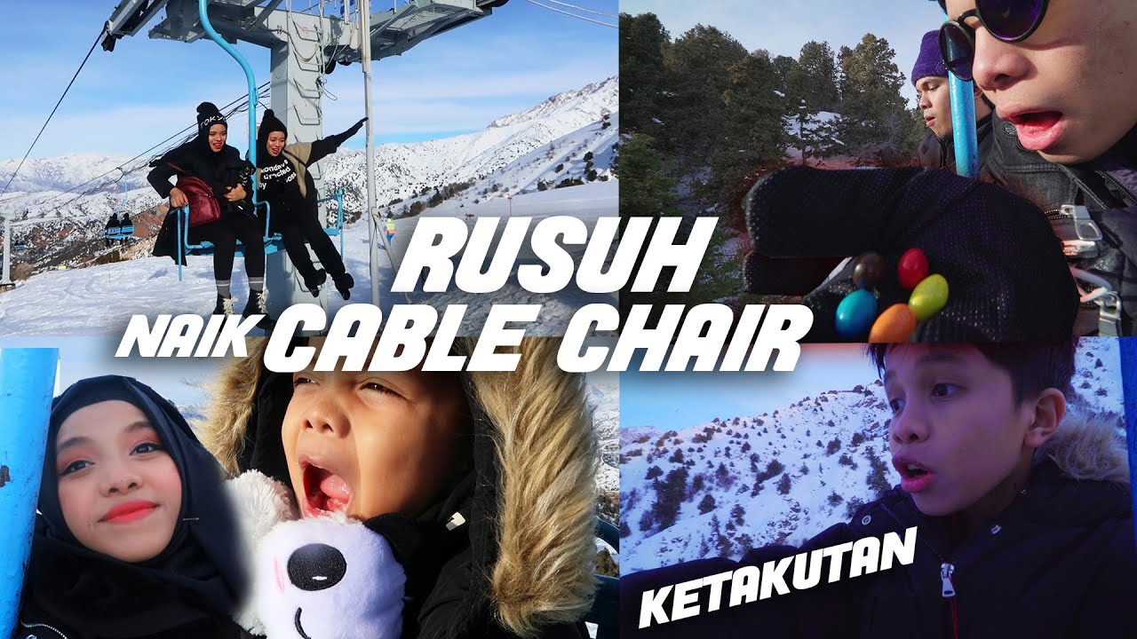 Di Gunung Salju Tertinggi Ber-13 Rusuh, Panik, Ketakutan, Beku Naik Kereta Gantung | Gen Halilintar
