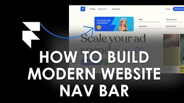 Build a modern website navigation bar with this new tool [Part 1]