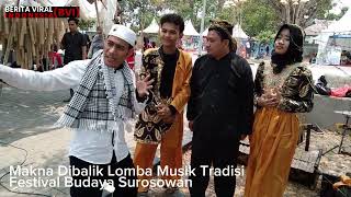 Makna Lomba Tari Tradisi Fedtival Budaya Surosowan dari Peserta