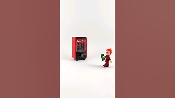 LEGO Soda Vending Machine Working?  #Shorts #crazy #lego