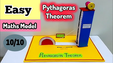  Pythagoras Theorem Working Model Math Project / Math Model 