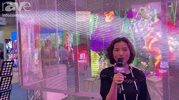 InfoComm 2019: Leyard Vteam Showcases Totally Frameless Transparent LED Display