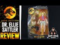 Jurassic Park Amber Collection Ellie Sattler Mattel Action Figure Review