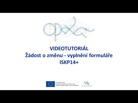 Video: Jak Vyplnit Formulář P14001 O Změně ředitele