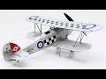 Hawker fury mki  148  airfix  aircraft model build