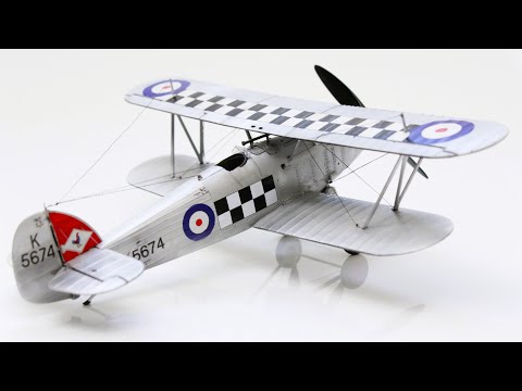 Hawker Fury Mk.I - 1/48 - Airfix - YouTube