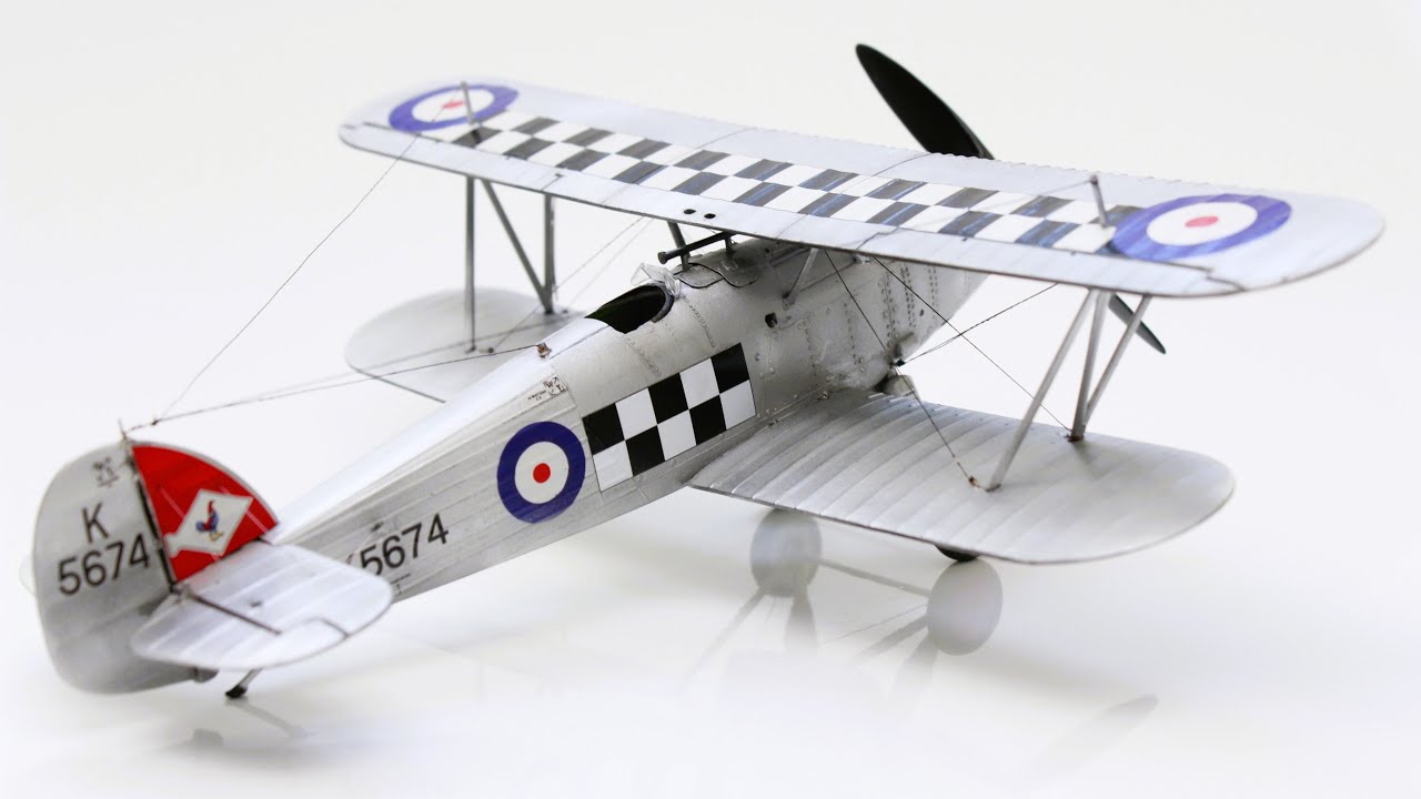 Hawker Fury Mk.I - 1/48 - Airfix - YouTube