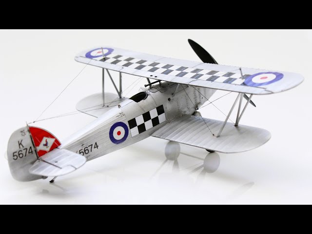 Hawker Fury Mk.I - 1/48 - Airfix - YouTube