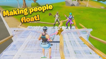 Making People FLOAT In The PRE GAME LOBBY (Editing CRAZY Fast)