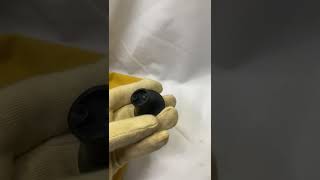 Classic Matt Black Finish Cupboard Door Knob / Drawer Pull #knobs #drawerknobs Profile