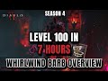 LEVEL 100 in 7 Hours! SEASON 4 WHIRLWIND BARB - Build Overview Diablo 4