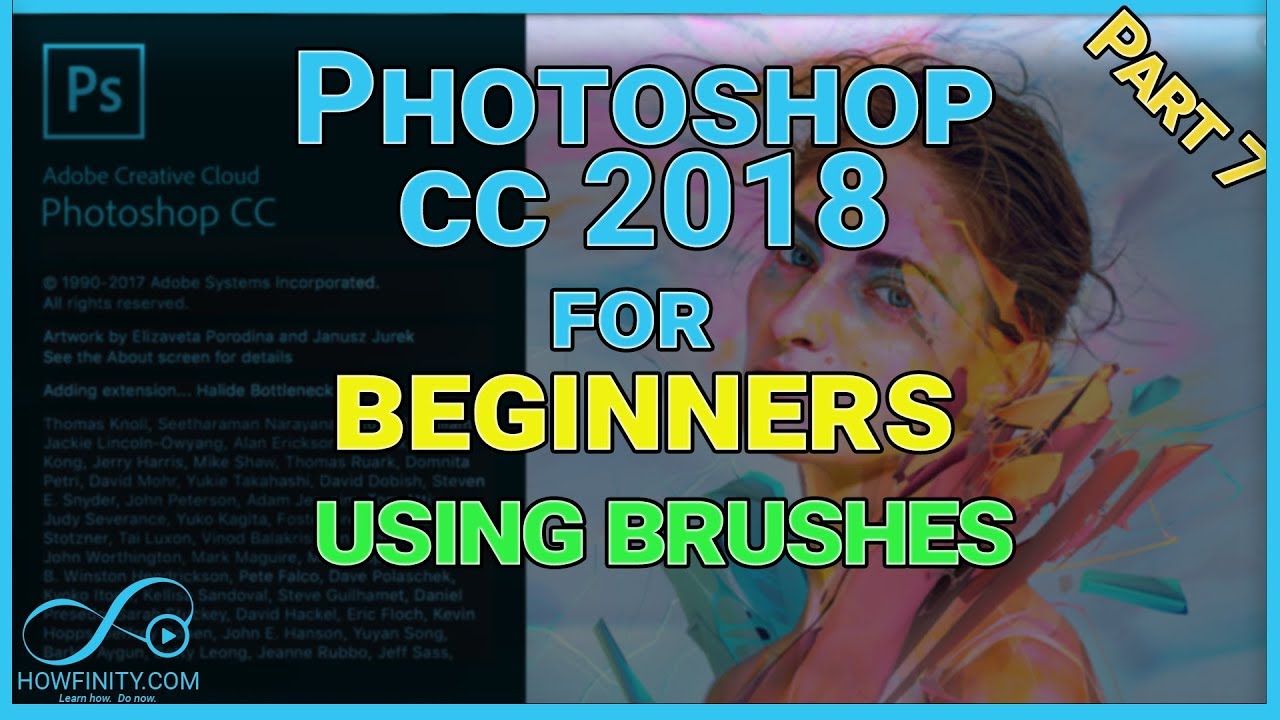 How to Use CC 2018Part 7USING BRUSHES in YouTube