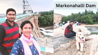 Markonahalli Dam | ಮಾರ್ಕೋನಹಳ್ಳಿ ಅಣೆಕಟ್ಟು | Sakaleshpura to Bangalore Road Trip | Travel Vlog