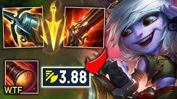 I BROKE THE TRISTANA ATTACK SPEED RECORD! (3.88 ATTACKS PER SECOND)