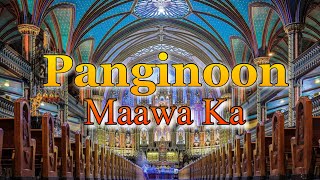 Video thumbnail of "PANGINOON, MAAWA KA by Fr. Nez Marcelo with Lyrics"