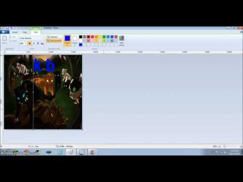 How to make a Warriors Cats Animation