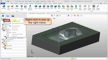 Beginner CAM Tutorials   Understand ZW3D CAM Mouse Control in minutes