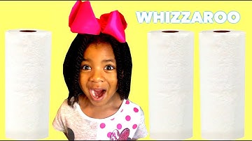 Easy DIY Science Experiment Which Paper Towel is most absorbent with Sparkle Whizzaroo!