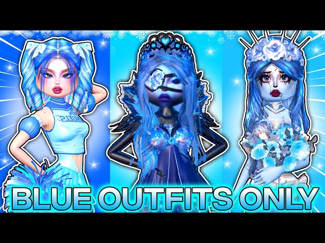 blue theme dress to impress roblox Inside Out 2 Dress to Impress