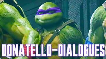 INJUSTICE 2 - DONATELLO INTRO DIALOGUES (EDITED) English - TMNT