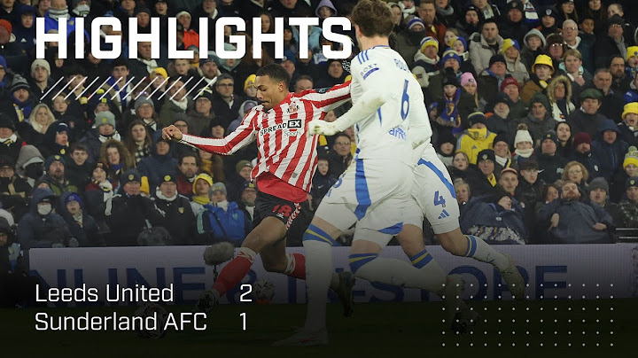 Late Defeat At Elland Road | Leeds United 2 - 1 Sunderland AFC | EFL Championship Highlights