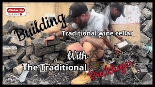 Design and build traditional wine cellar #bricklaying #history #traditional #diy