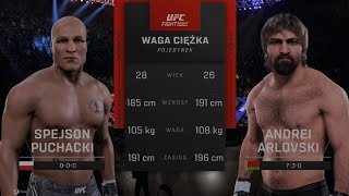 UFC 5 Spejson Puchacki vs Andrei Arlovski #k1 #bjj #boks #ksw #mma #ufc #ufc5