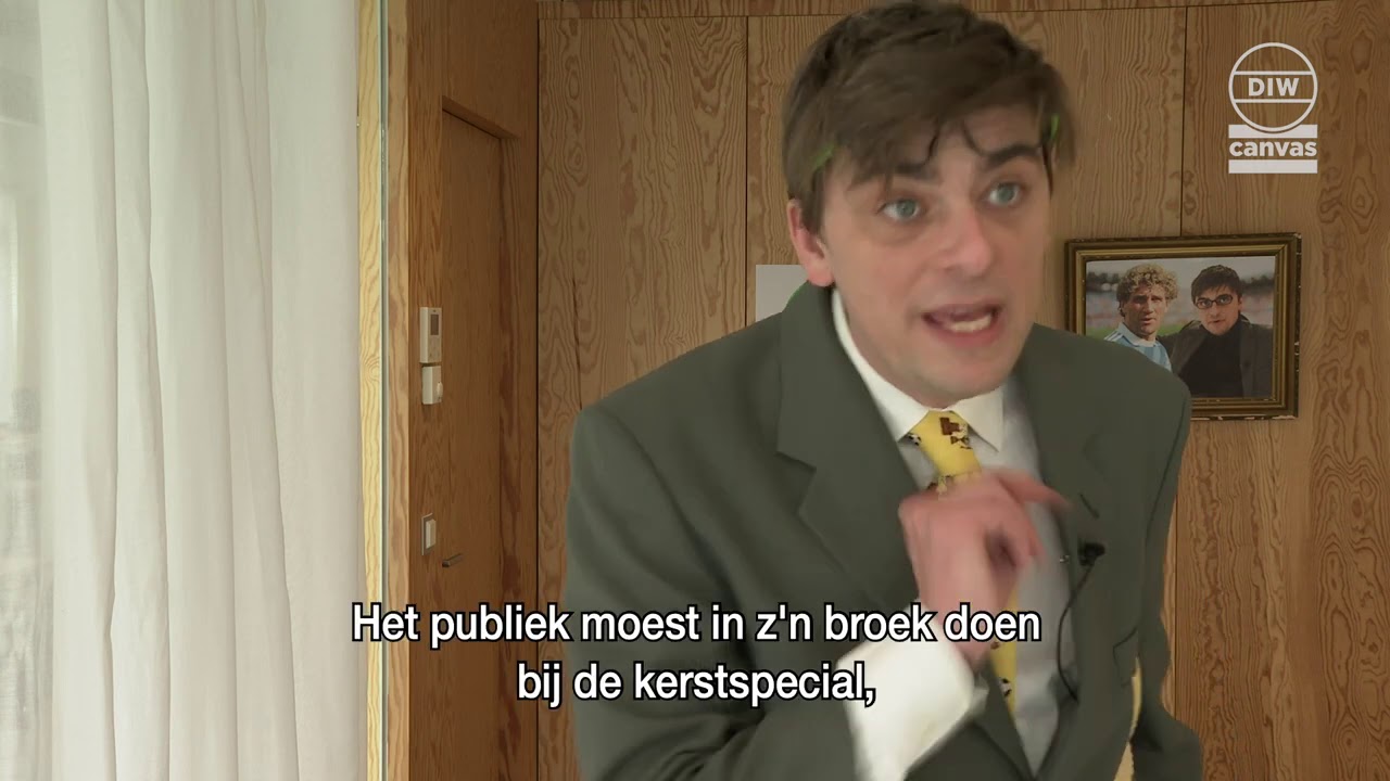 De woordvoerder spreekt: F.C. De Kampioenen