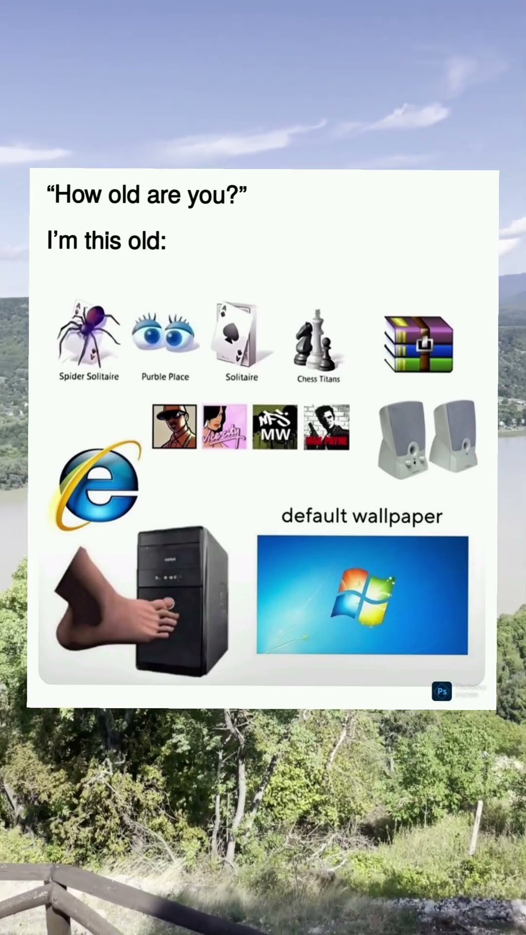 Tell someone How old without saying a number #oldtimes #viral #tech #technology #history
