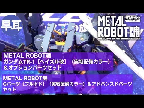 L ROBOT魂 ガンダムTR-1［ヘイズル改］（実戦配備カラー）セット Amazon.co.jp: METAL ROBOT魂 ＜SIDE MS＞ ガンダムTR-1