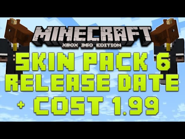 Minecraft Skin Pack 6 Released On Xbox 360