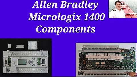 Allen Bradley Micrologix 1400 PLC- COMPONENTS .