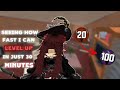 Seeing How Fast I Can Level Up In 30 Minutes In Mm2…