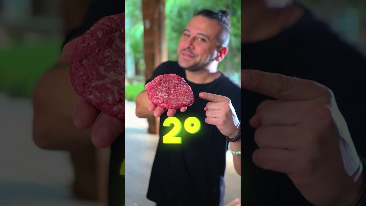 FIZ 2 HAMBURGUERES PERFEITOS! *f&aacute;cil de fazer em casa