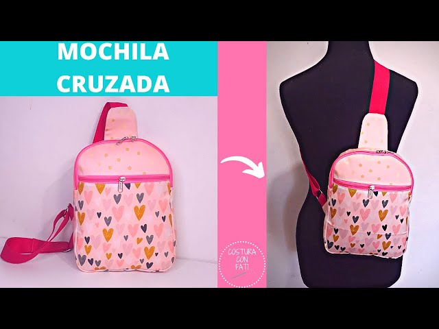 ✓ Cómo hacer 1 MOCHILA de VIAJE GRANDE 🎒💚 - Entremanos Costura