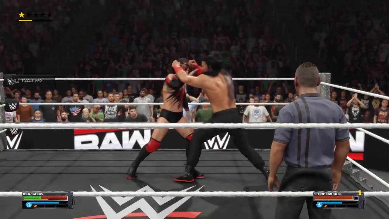 WWE 25 октября 2025 г. Брок Леснар против Романа Рейнса против Рока против Коди Роудса против Рэн...