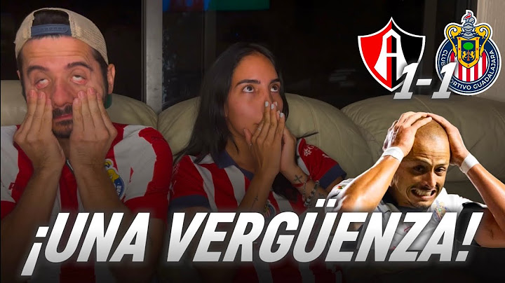 ATLAS 1-1 CHIVAS || NI AL PLAY IN || VIDEOREACCIÓN