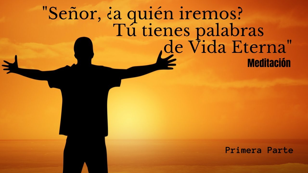 Señor, ¿a quién iremos? Tú tienes Palabras de Vida Eterna. Meditación