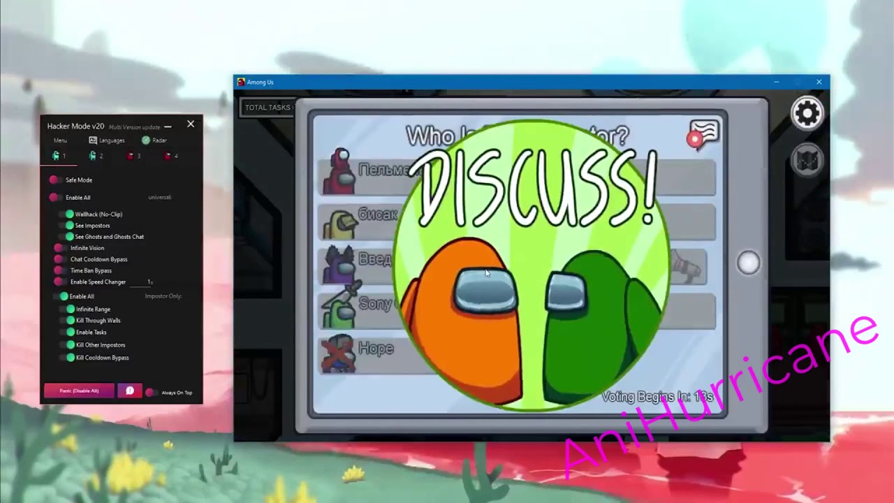 AMONG US CHEAT | PC | MAC | ALWAYS IMPOSTER - YouTube