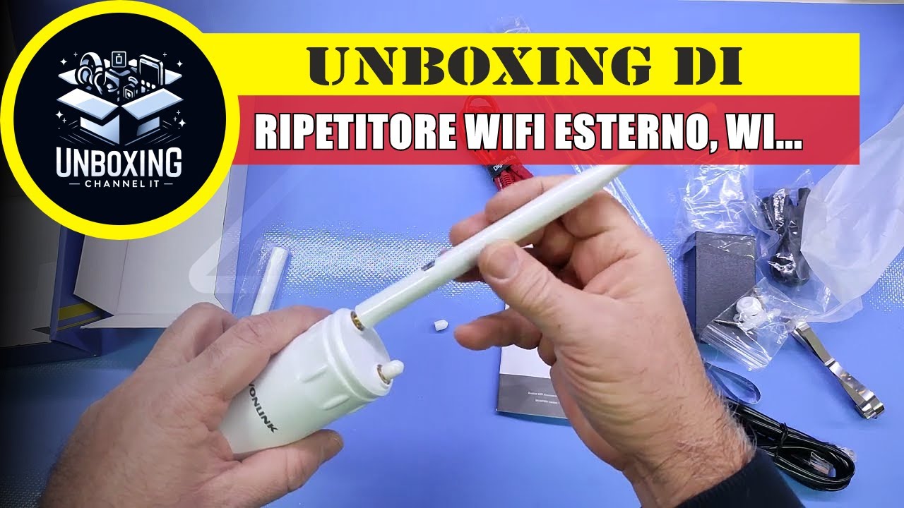 Ripetitore WiFi Esterno, WiFi Extender Esterno 1200Mbps Dual Band 5GHz & 2  4GHz Outdoor POE 2 