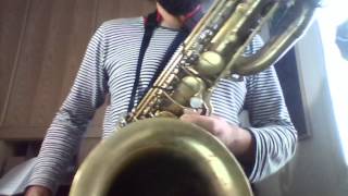 First Test Of A Simple Spelunker System On A Rampone & Cazzani R1 Jazz Baritone