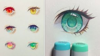 أهم 6 نصائح لرسم عيون انمي️? || The top 6 tips for drawing anime eyes