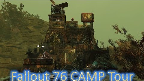 Fallout 76 - CAMP Tour - The Hoarding Trader - Harper