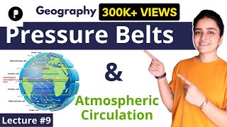 Global Pressure Belts & Atmospheric Circulation | Climatology | Geography by Ma'am Richa