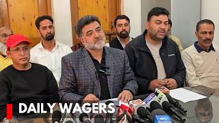 EJAC Meets Advisor to CM Nasir Aslam Wani Over Daily Wagers Regularisation in J&K